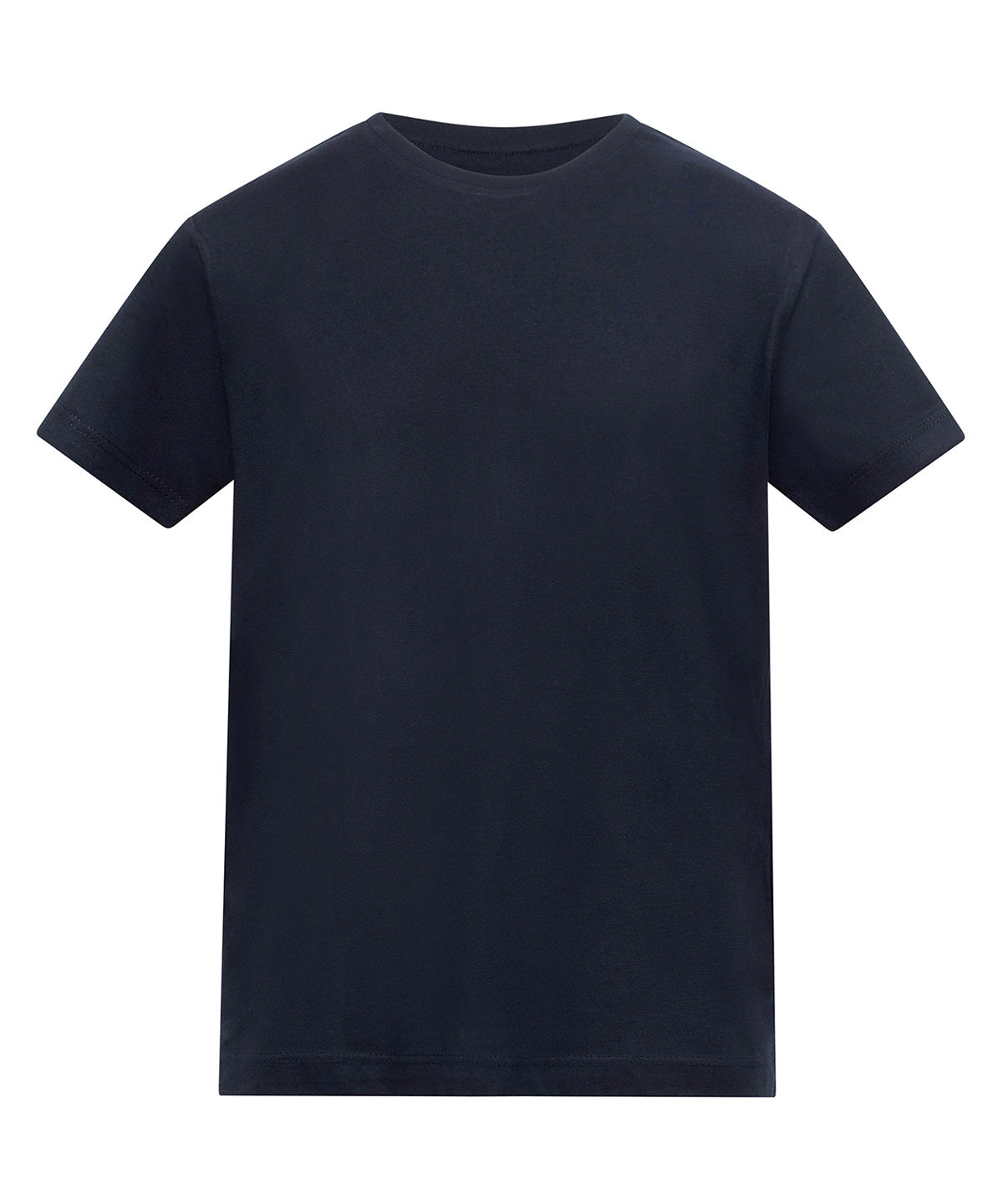 T-shirt enfant coloré personnalisé – Marine – vue de face