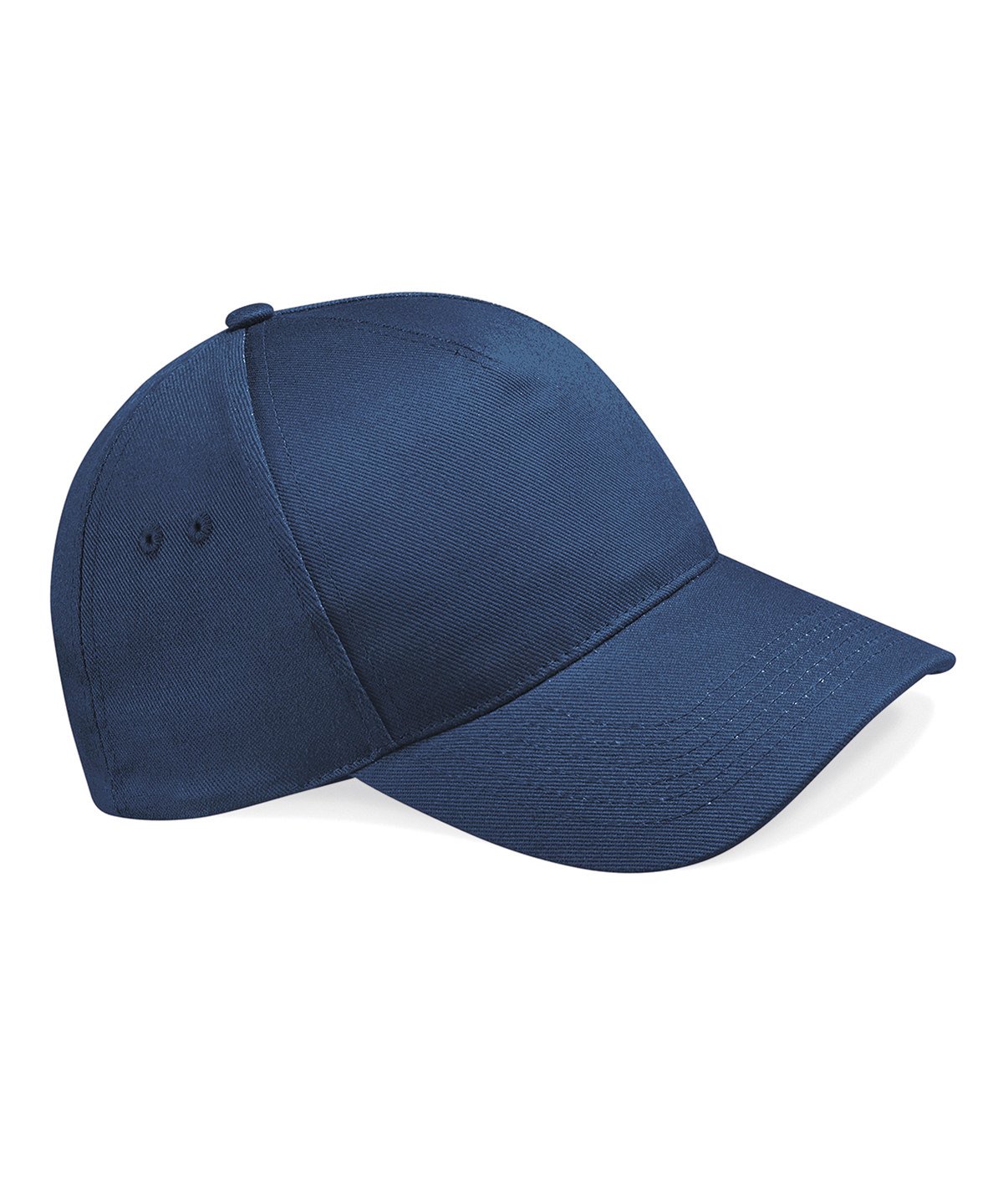 Casquette 5 panneaux personnalisée – Marine – vue de face