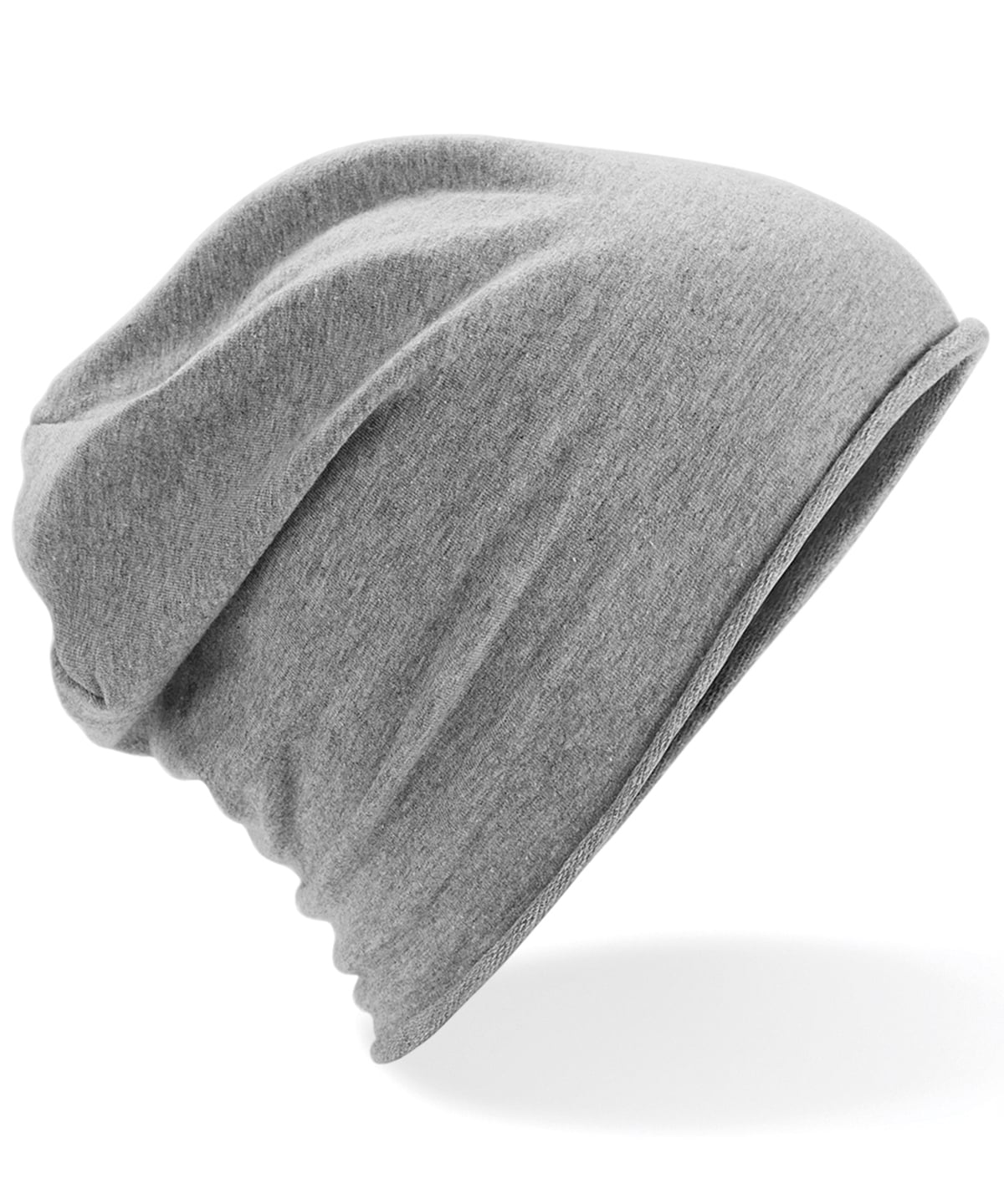 Bonnet jersey coton Gris chiné