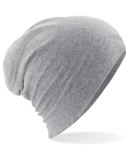 Bonnet slouch coton Gris chiné