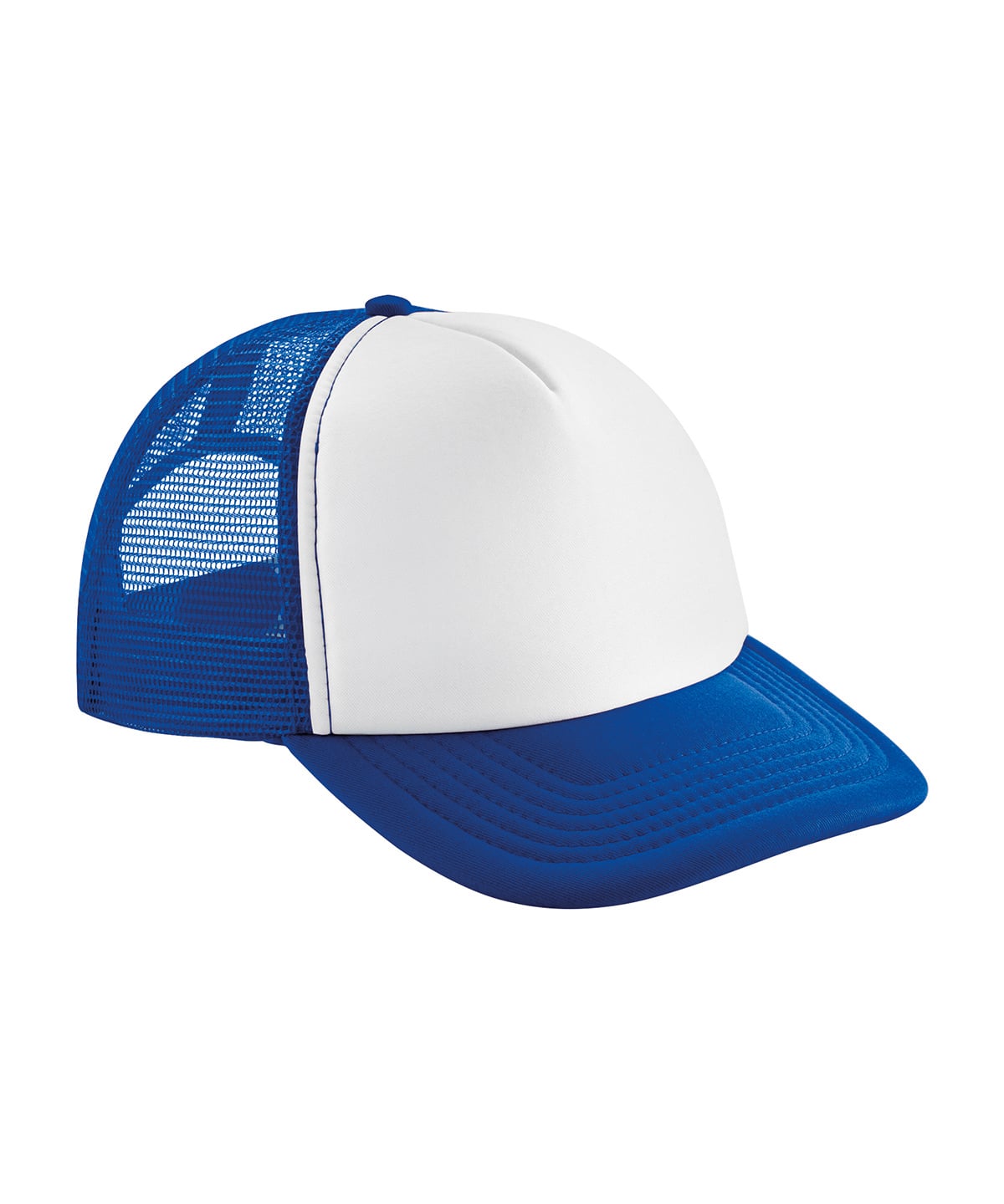 Casquette trucker vintage Bleu roi et blanc
