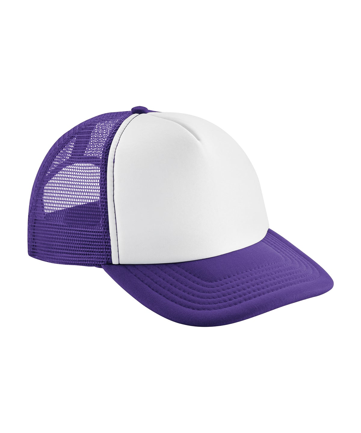 Casquette trucker vintage Violet et blanc