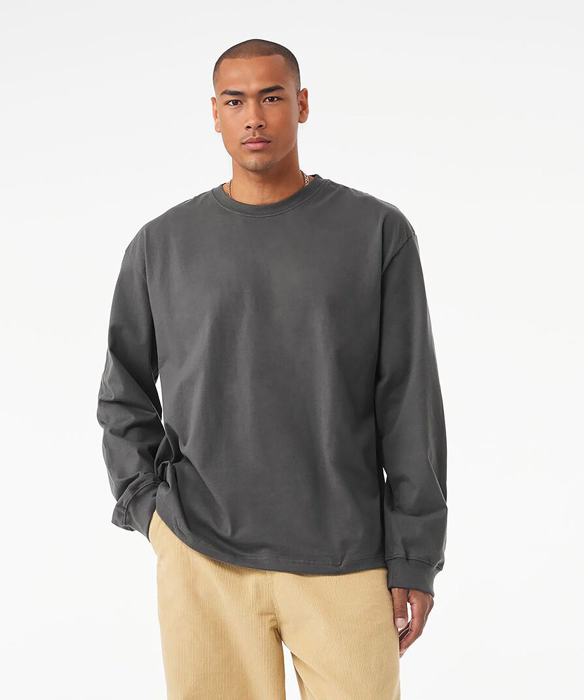 T-shirt manches longues épais personnalisé – porté