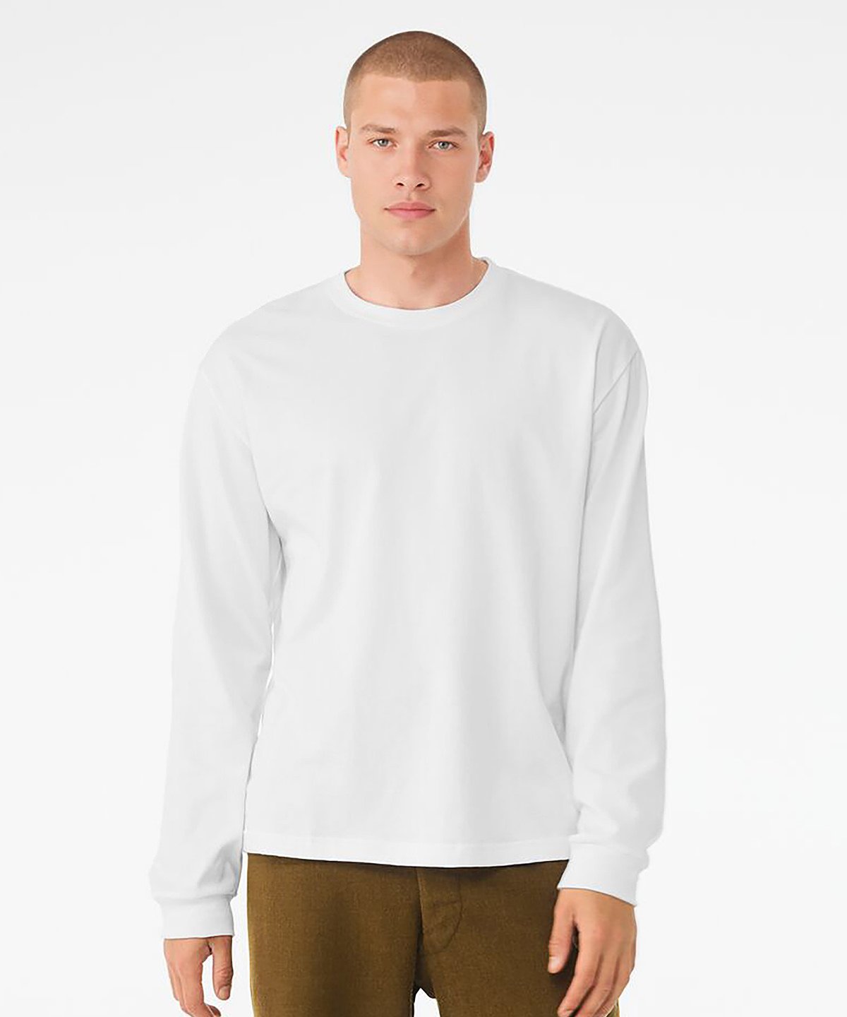 T-shirt manches longues boxy personnalisé – porté