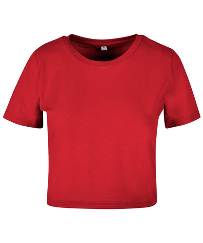 Crop top femme Rouge