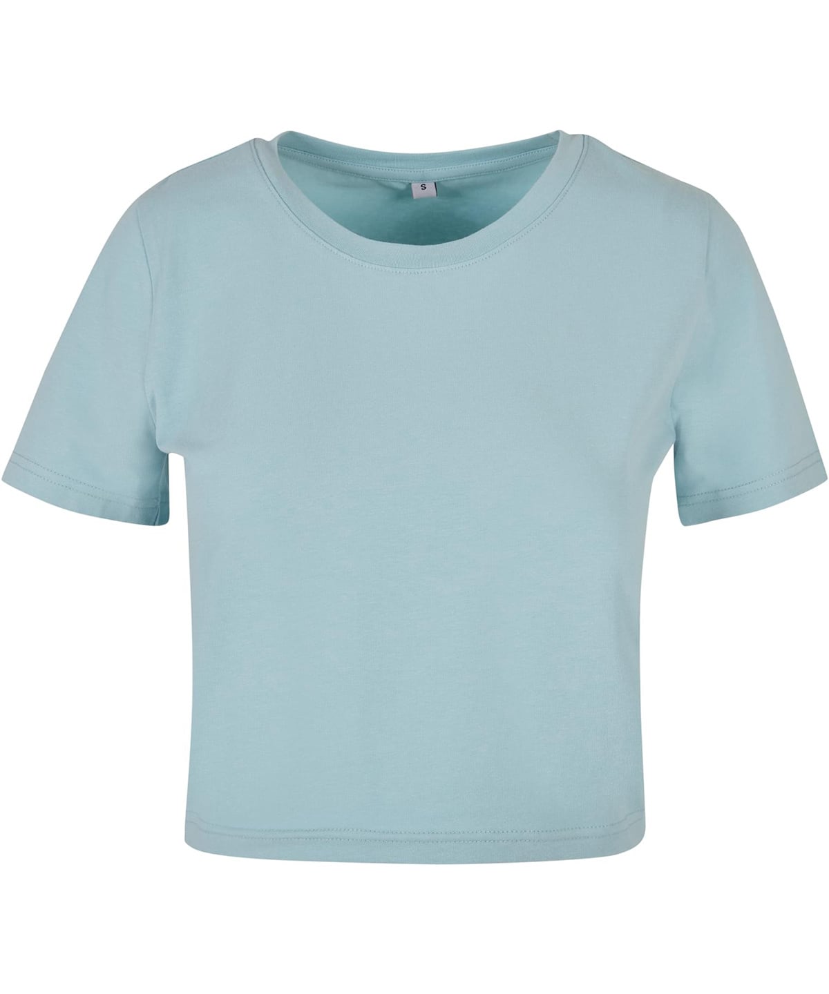 Crop top femme Bleu océan