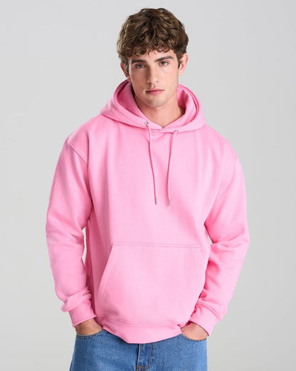 Hoodie classique 280 g rose bonbon porté