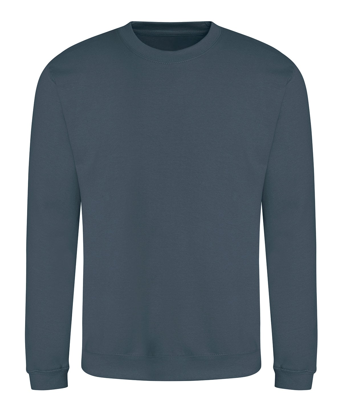 Sweat col rond 280 g Bleu gris