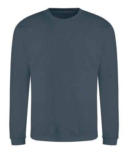 Sweat col rond 280 g Bleu gris
