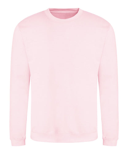 Sweat col rond 280 g Rose pâle