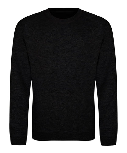 Sweat col rond 280 g Noir fumé