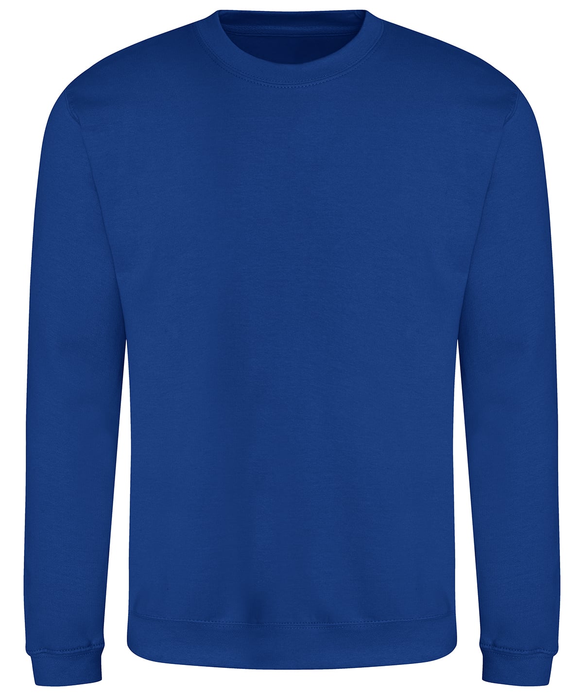 Sweat col rond 280 g Bleu électrique