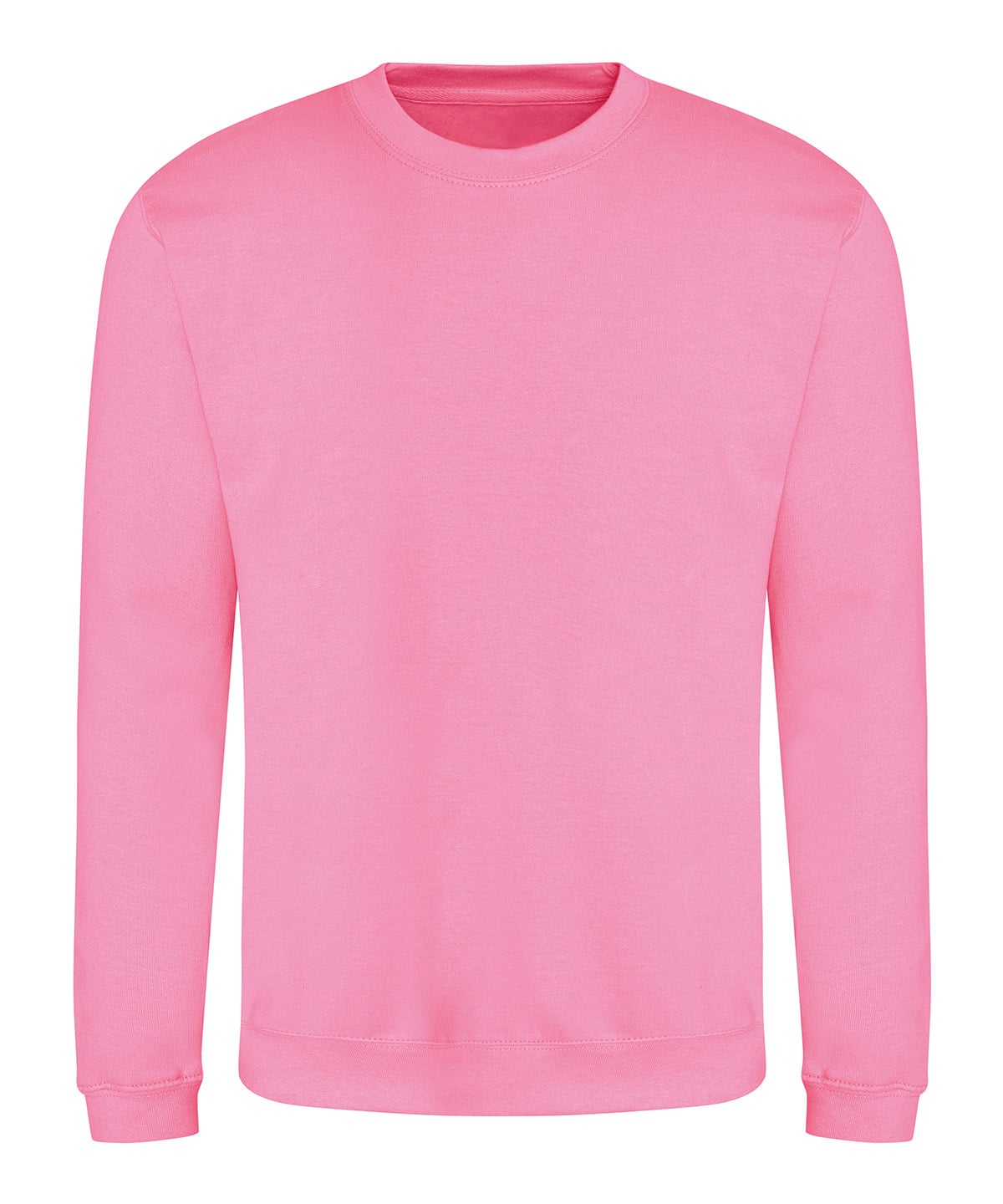 Sweat col rond 280 g Rose bonbon