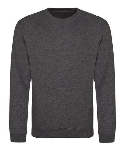 Sweat col rond 280 g Anthracite chiné