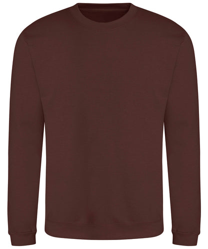 Sweat col rond 280 g Brun chocolat