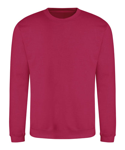 Sweat col rond 280 g Rouge cerise