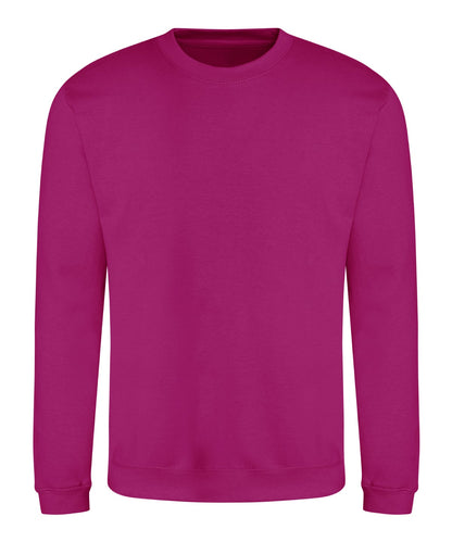 Sweat col rond 280 g Fuchsia