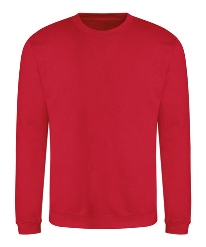 Sweat col rond 280 g Rouge vif