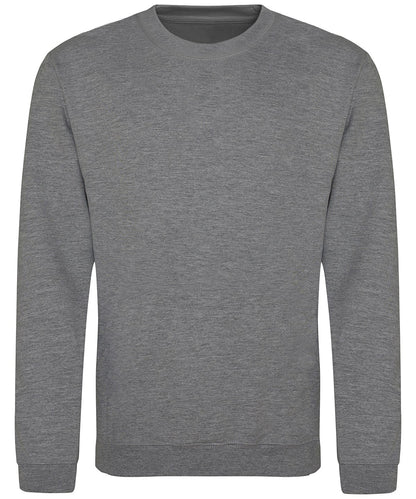 Sweat col rond 280 g Graphite chiné