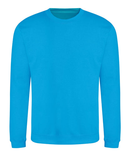 Sweat col rond 280 g Bleu turquoise