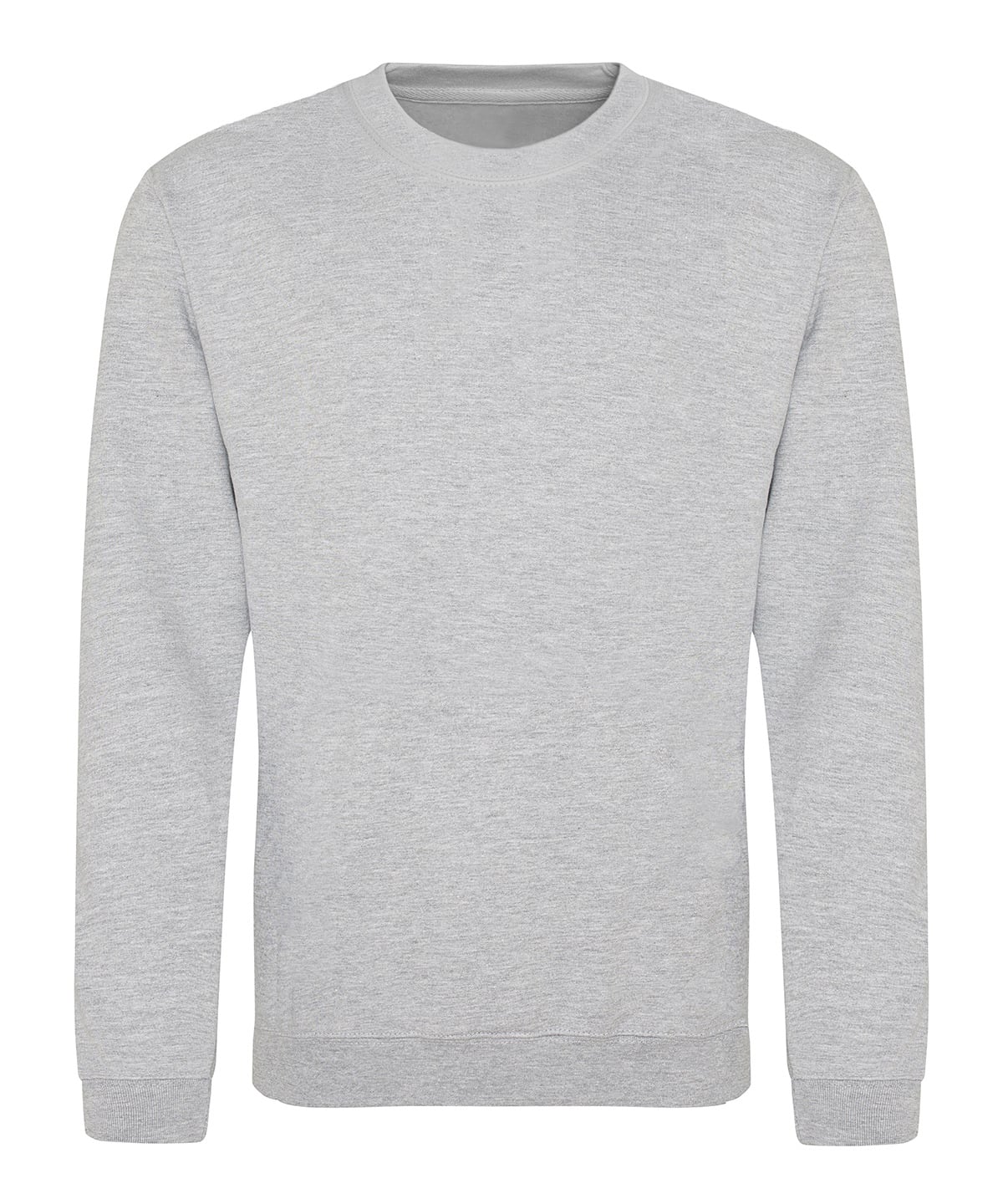 Sweat col rond 280 g Gris chiné