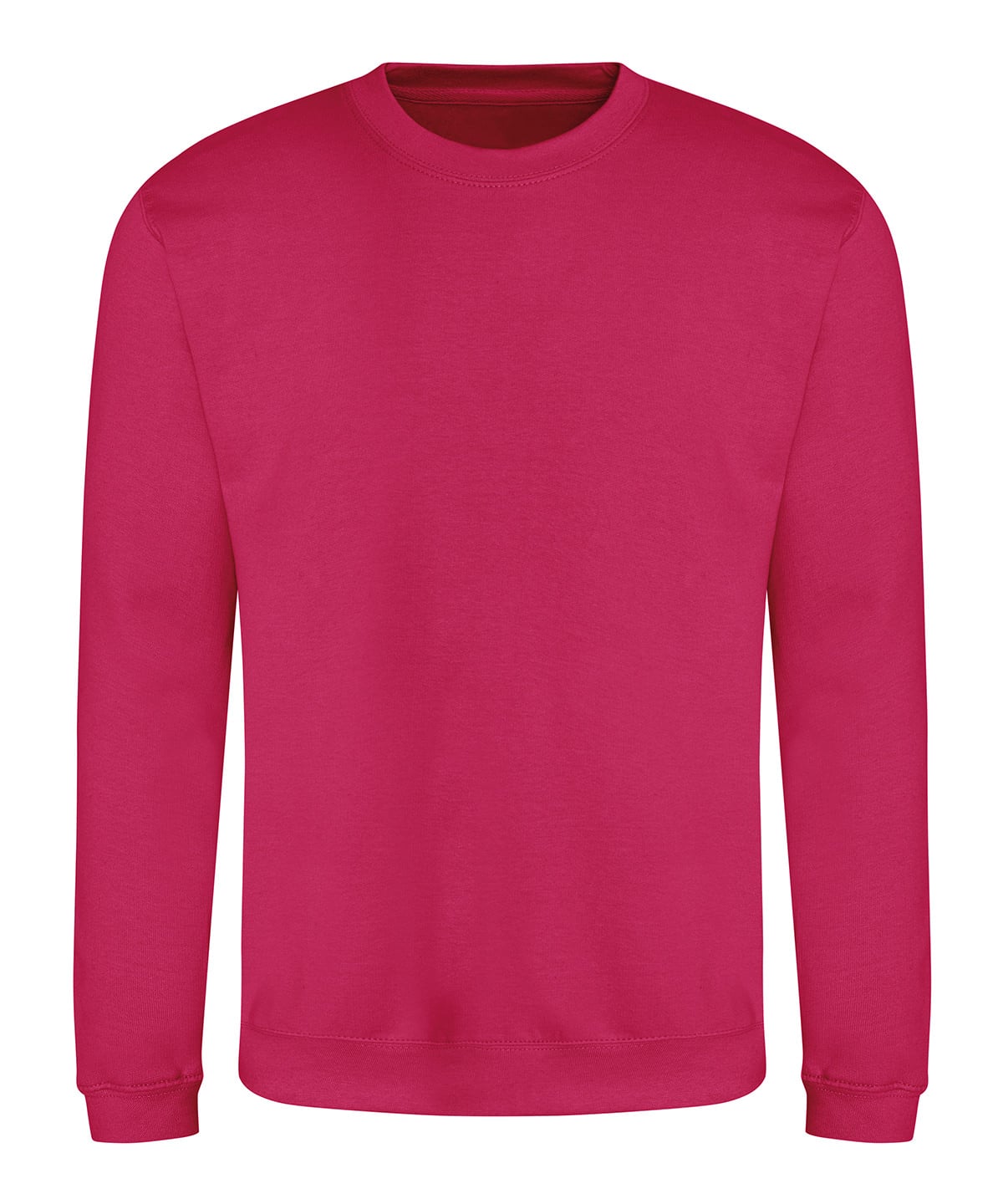 Sweat col rond 280 g Rose vif