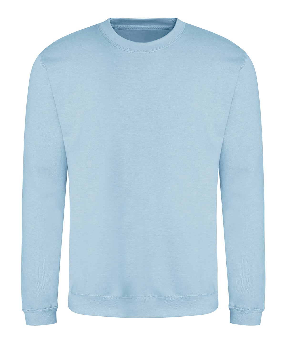 Sweat col rond 280 g Bleu glacier