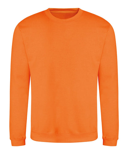 Sweat col rond 280 g Orange