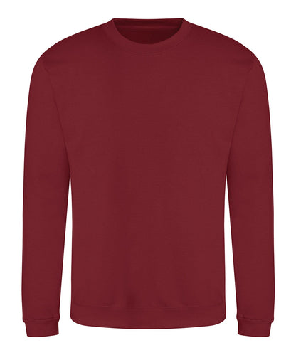 Sweat col rond 280 g Rouge piment