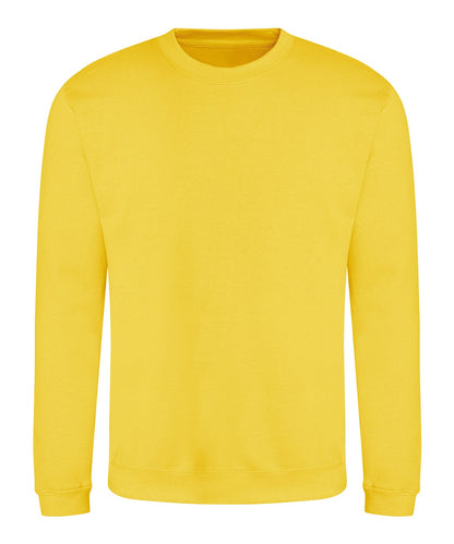 Sweat col rond 280 g Jaune