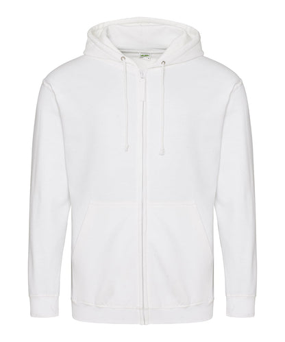 Zip hoodie classique 280 g Blanc