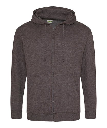 Zip hoodie classique 280 g Anthracite chiné