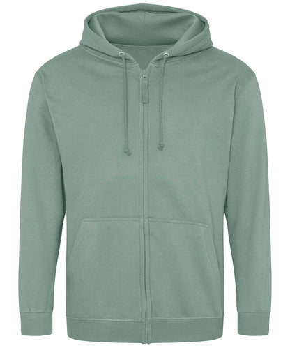 Zip hoodie classique 280 g Vert sauge