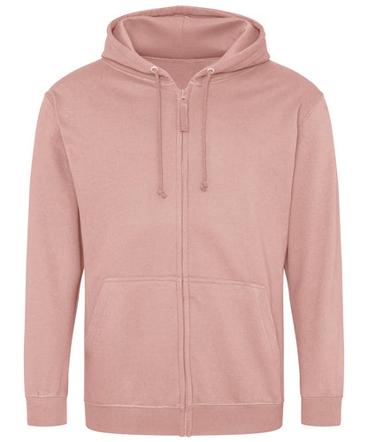 Zip hoodie classique 280 g Vieux rose