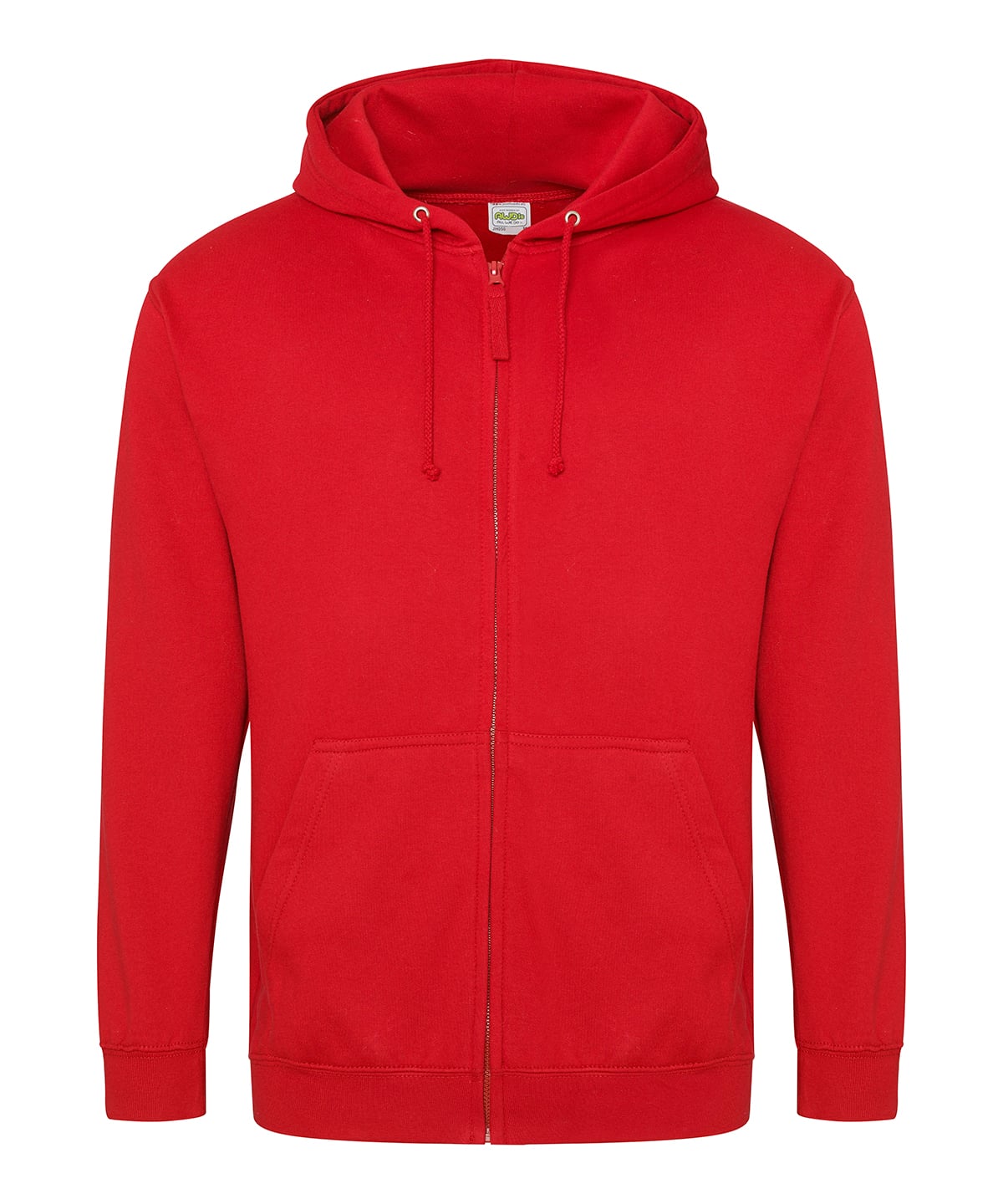 Zip hoodie classique 280 g Rouge vif