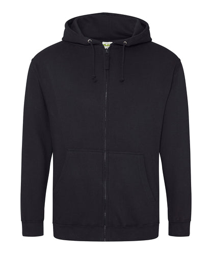 Zip hoodie classique 280 g Noir