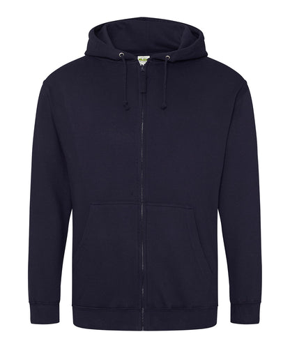 Zip hoodie classique 280 g Marine
