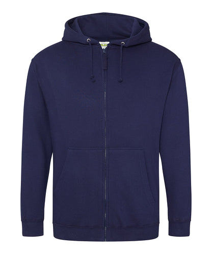 Zip hoodie classique 280 g Bleu nuit