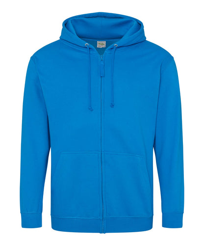 Zip hoodie classique 280 g Bleu saphir