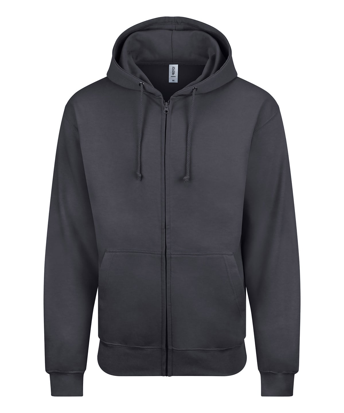Zip hoodie classique 280 g Charbon