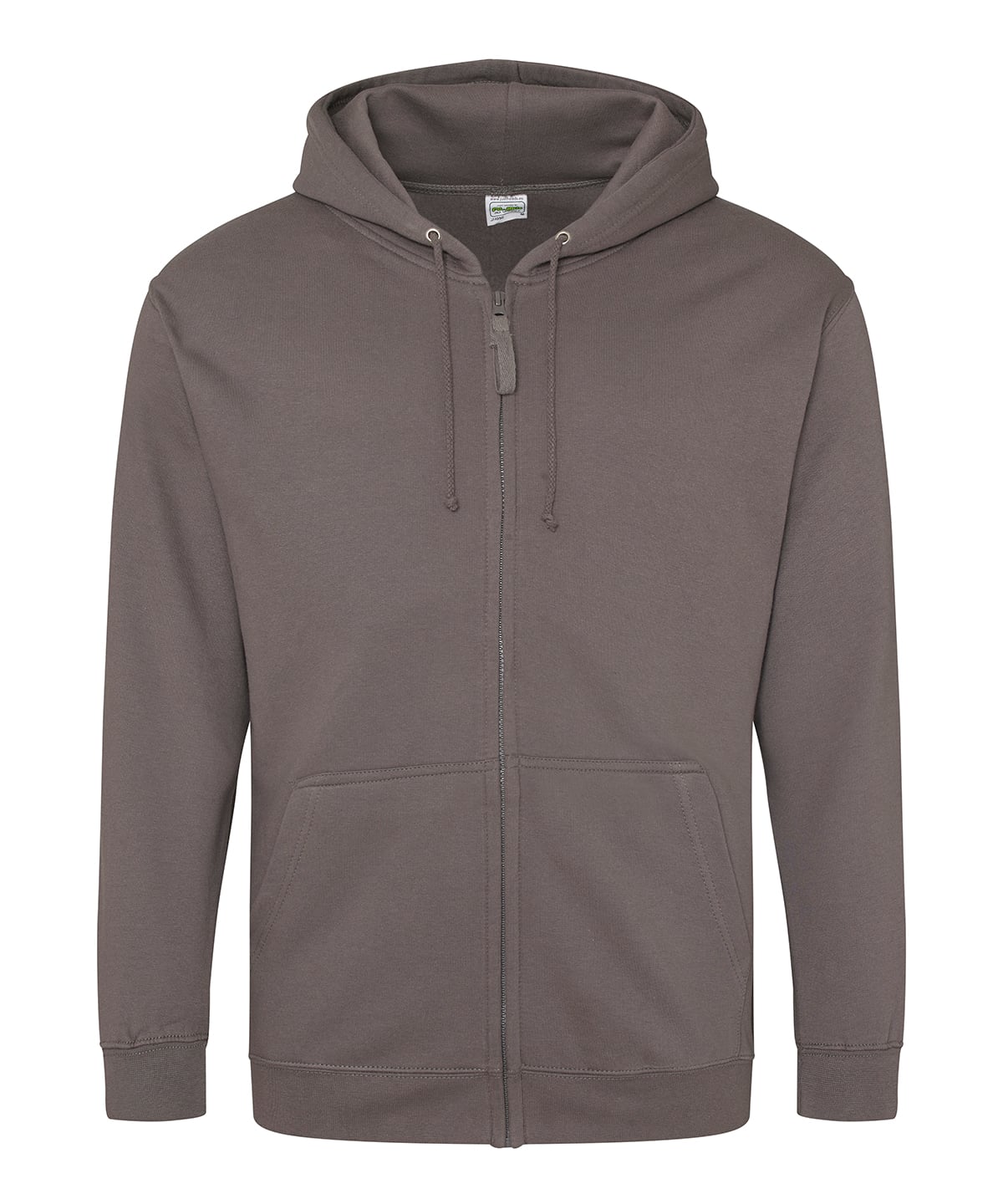 Zip hoodie classique 280 g Gris acier