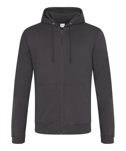 Zip hoodie classique 280 g Gris orage