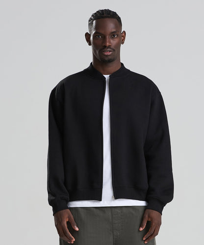 Sweat bomber épais 440 g personnalisé – porté