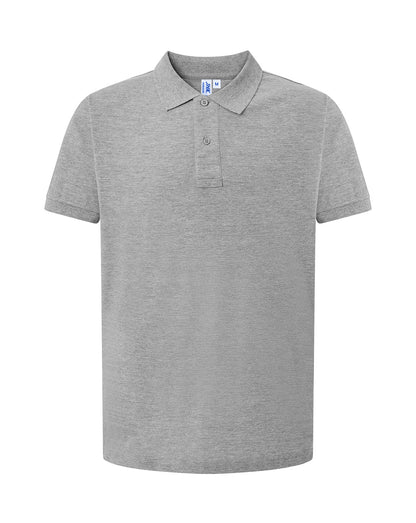 Polo piqué premium 240 g Gris chiné