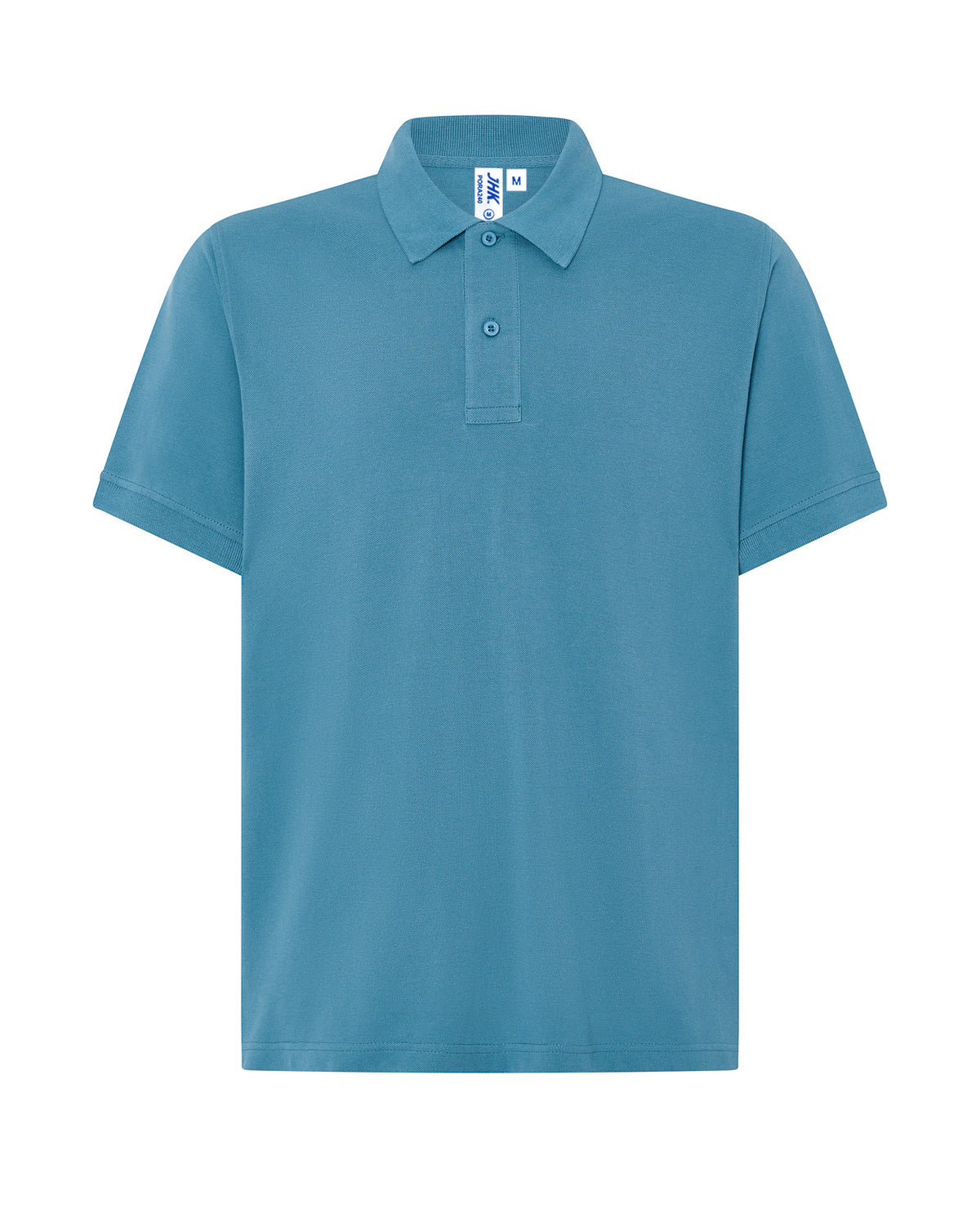 Polo piqué premium 240 g Bleu pétrole
