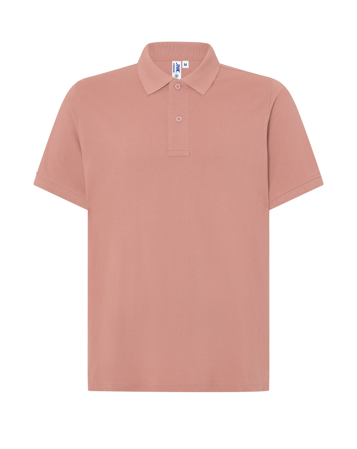 Polo piqué premium 240 g Vieux rose