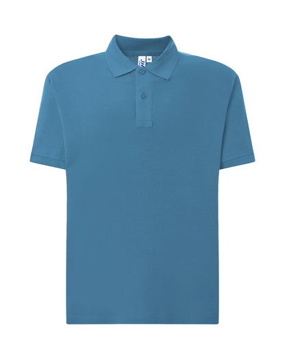 Polo piqué premium 240 g Bleu acier