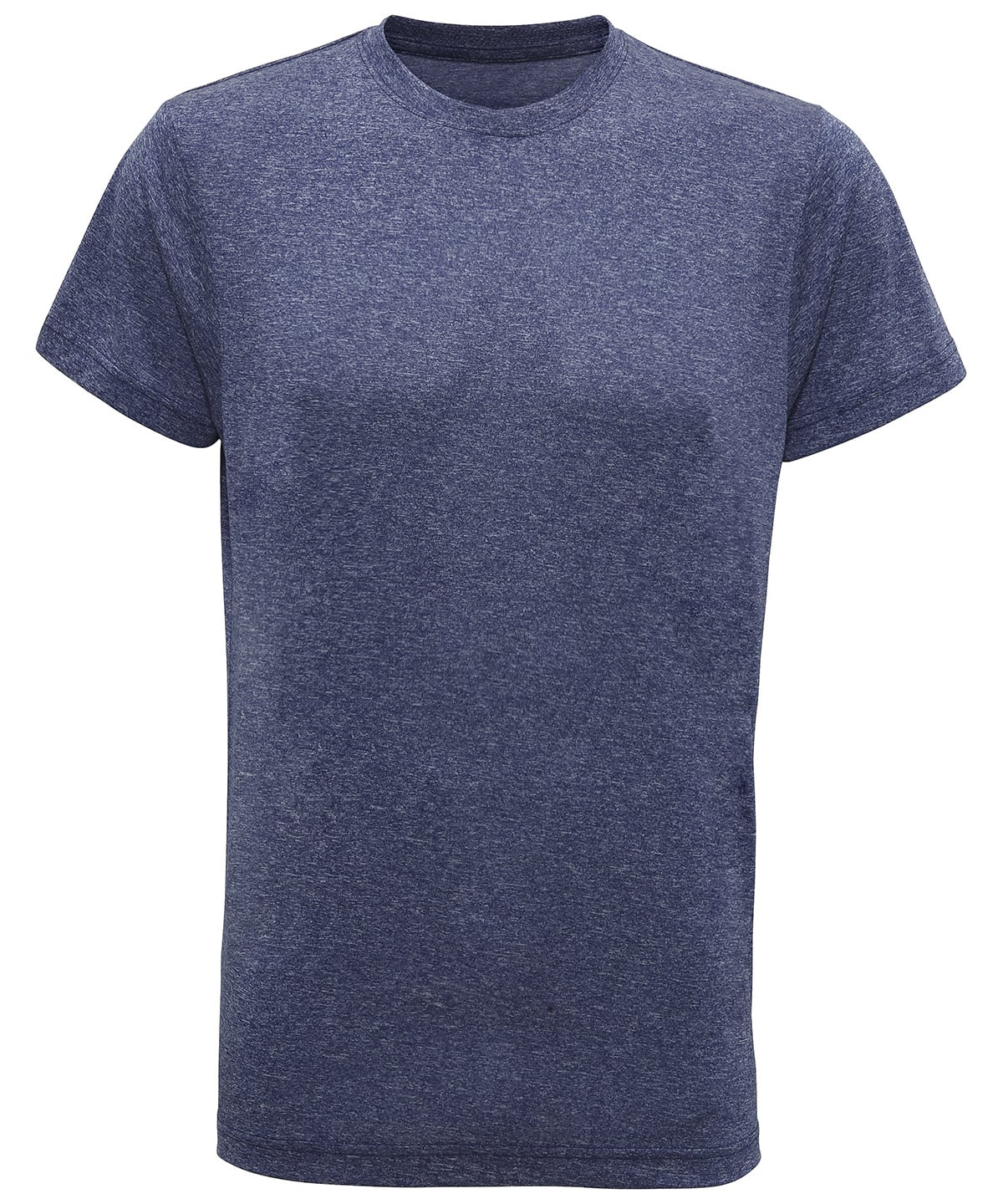 T-shirt de sport respirant Bleu chiné