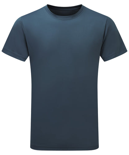 T-shirt de sport respirant Bleu acier