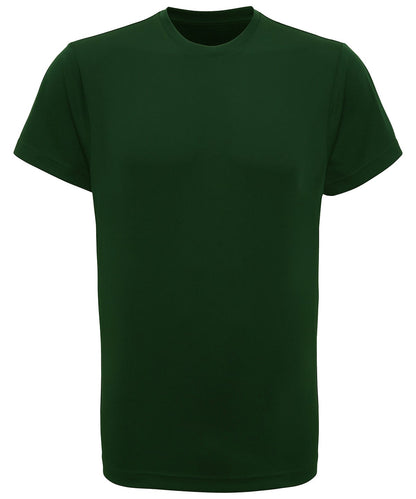 T-shirt de sport respirant Vert bouteille